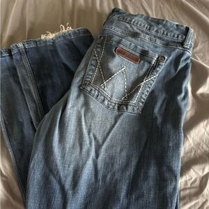 Wrangler Women's Boot Cut Jeans in Classic Blue